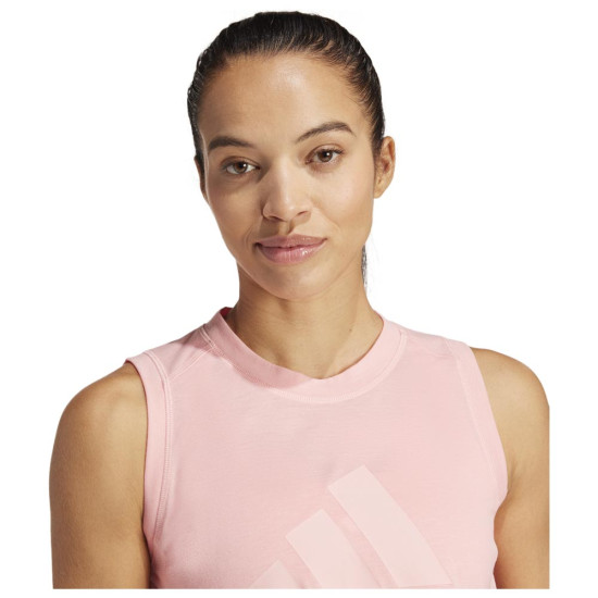 Adidas Γυναικεία αμάνικη μπλούζα Train-Essentials Big Logo Tank Top